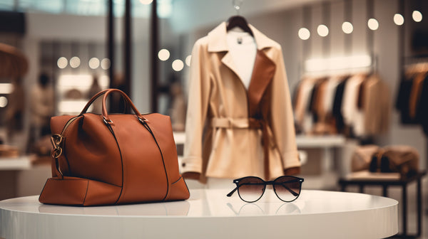 Luxury brand digital marketing strategy concept